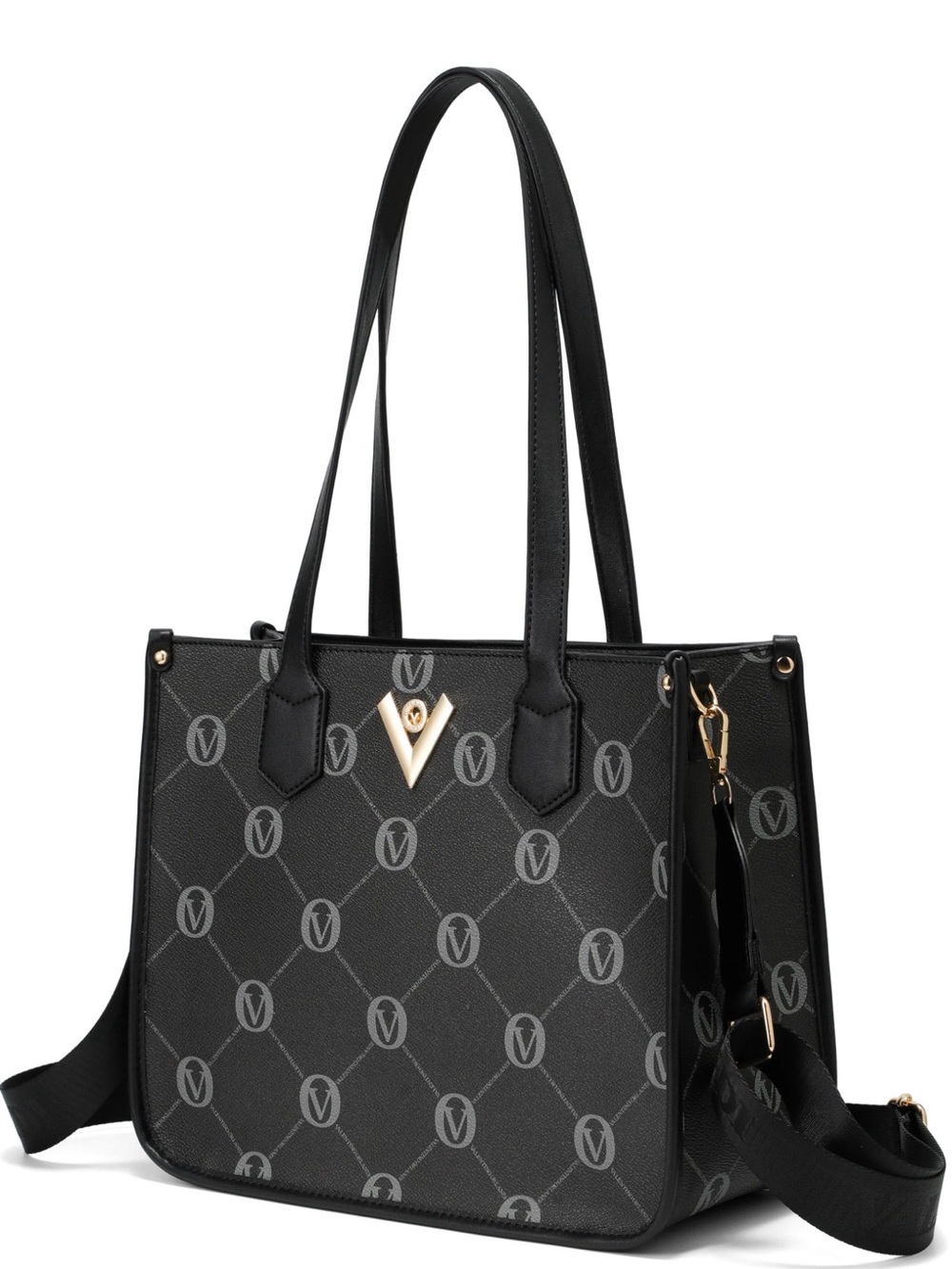 Valentino Orlandi Black Celine Tote and Detachable Crossbody Strap- NWT!